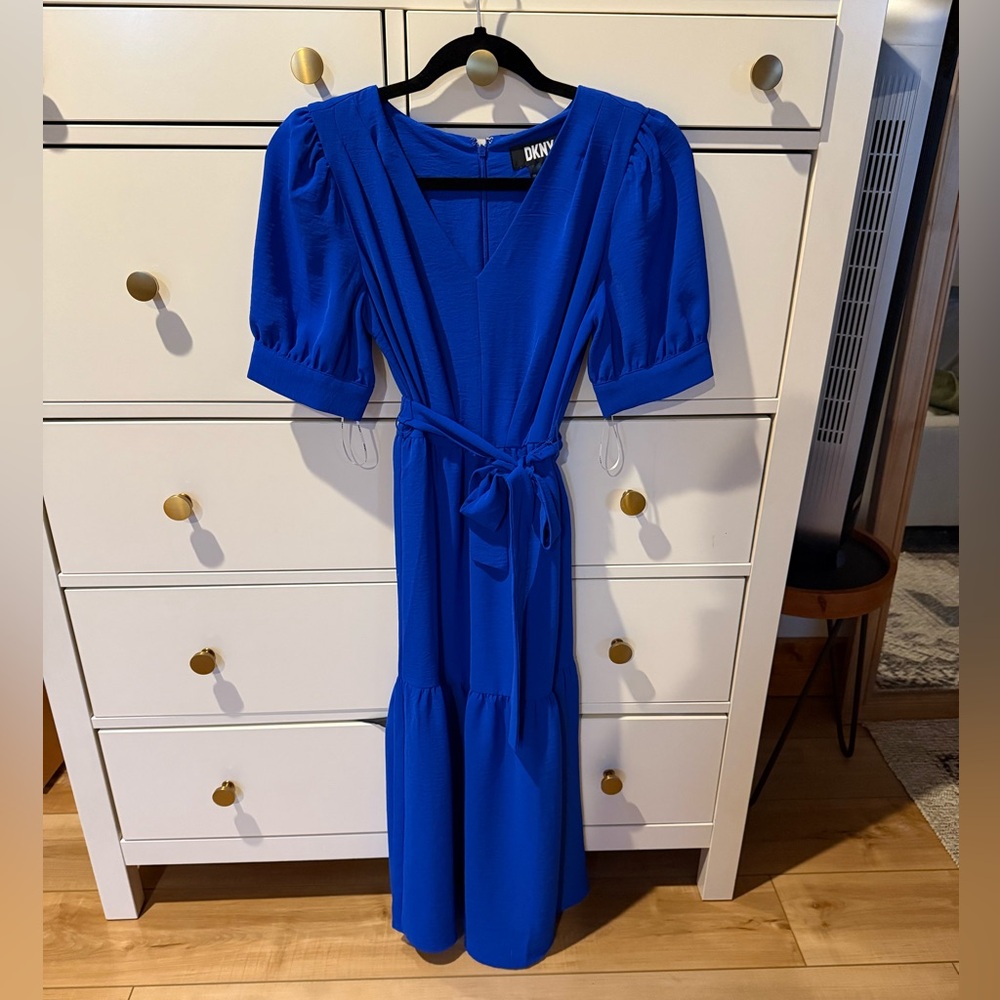 DKNY Blue Midi/Maxi Dress
